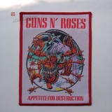 GUNS N\' ROSES 进口原版 Appetited for Destruction (Woven Patch)